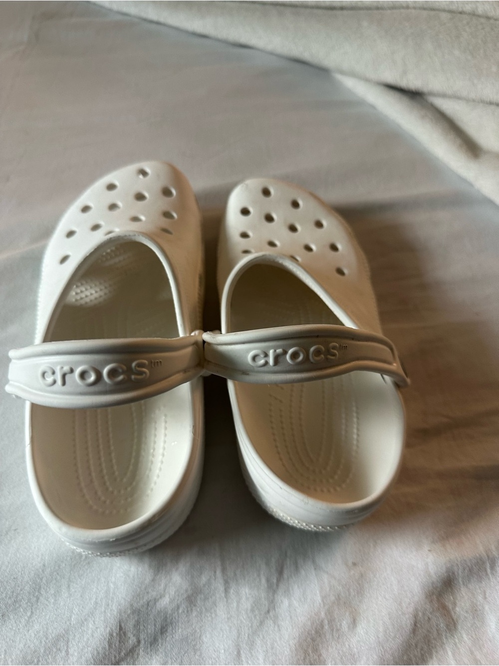 Crocs Kids Classic Clog - White 9